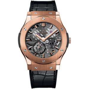 Réplique Hublot Classic Fusion King Gold montre 545.OX.0180.LR