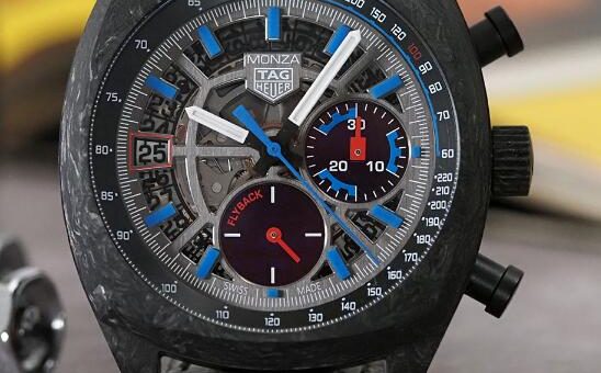 montres répliques TAG Heuer Monza Flyback Chronometer de qualité AAA.